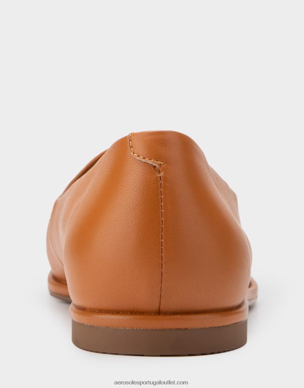 mulheres mocassim couro bege Aerosoles 0LRLL216