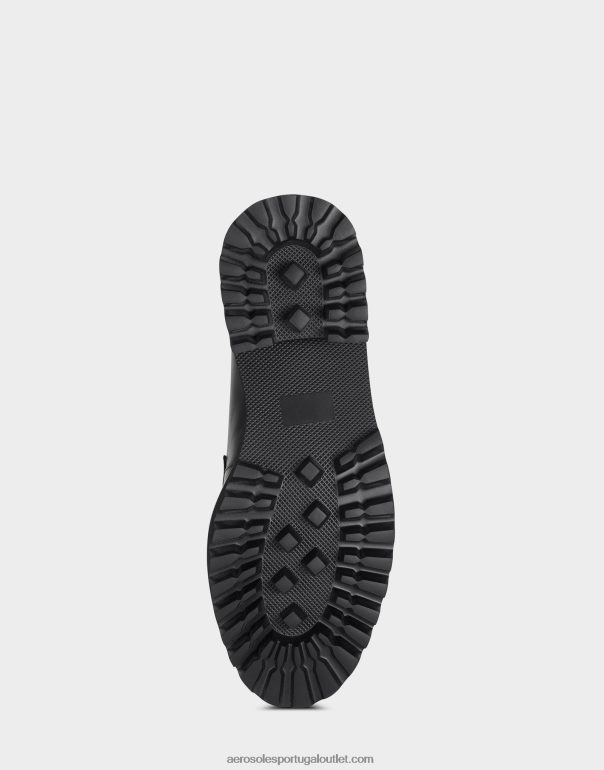 mulheres mocassim couro preto Aerosoles 0LRLL144