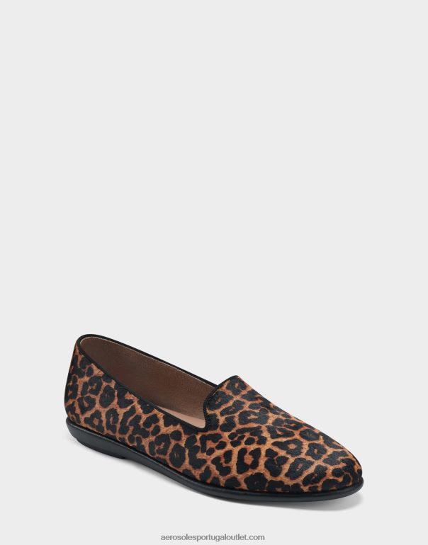 mulheres mocassim leopardo bronzeado Aerosoles 0LRLL149