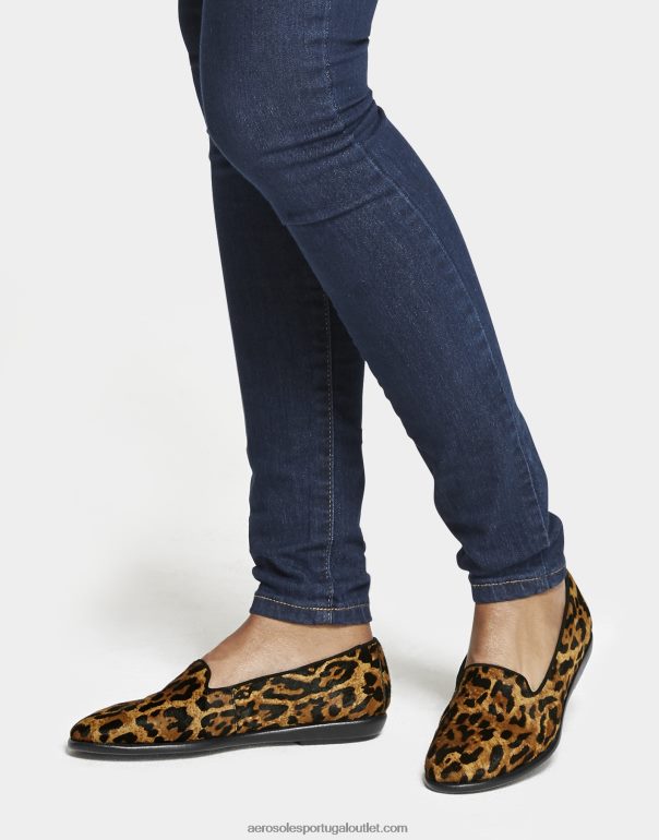 mulheres mocassim leopardo bronzeado Aerosoles 0LRLL149