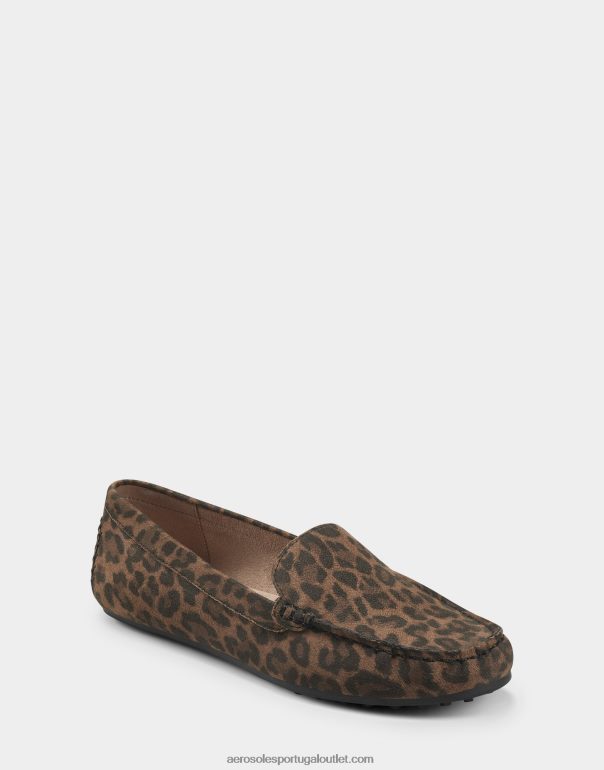 mulheres mocassim leopardo camurça falsa Aerosoles 0LRLL150
