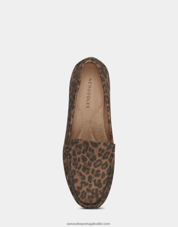 mulheres mocassim leopardo camurça falsa Aerosoles 0LRLL150