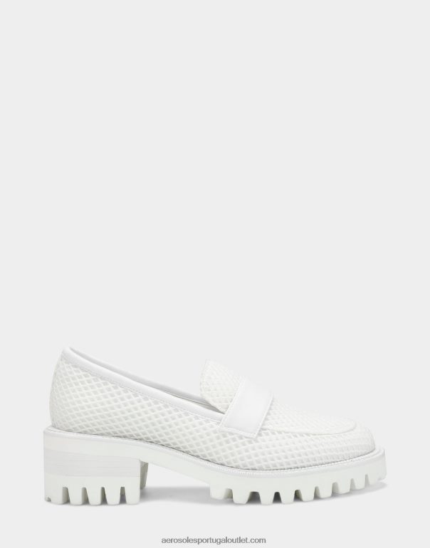mulheres mocassim malha branca Aerosoles 0LRLL191