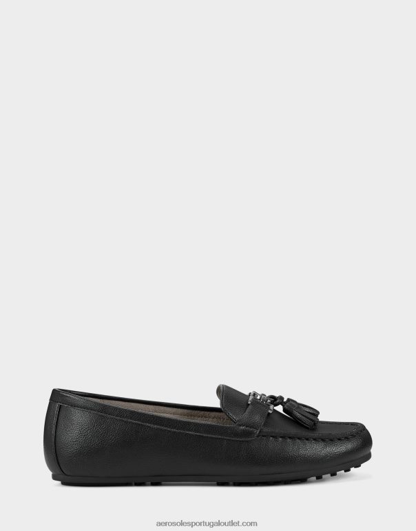 mulheres mocassim preto Aerosoles 0LRLL155