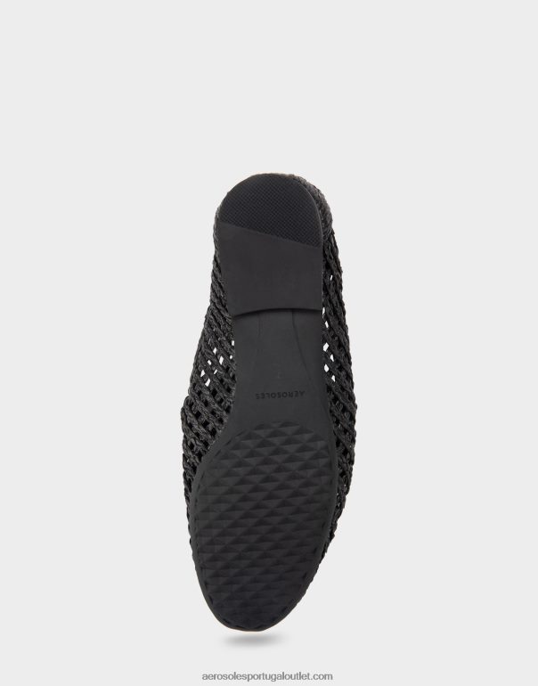 mulheres mocassim tecido preto Aerosoles 0LRLL206