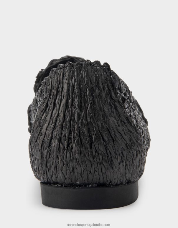 mulheres mocassim tecido preto Aerosoles 0LRLL206