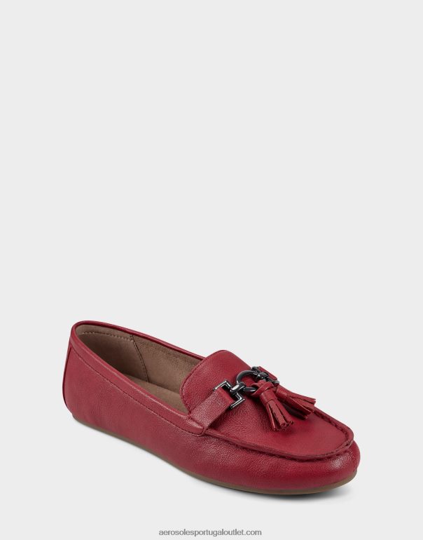 mulheres mocassim vermelho Aerosoles 0LRLL157