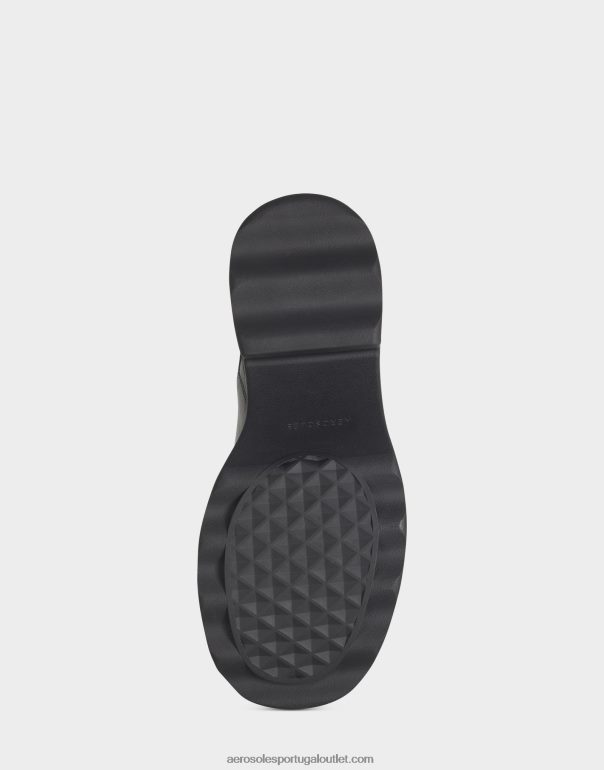 mulheres couro preto mula Aerosoles 0LRLL266