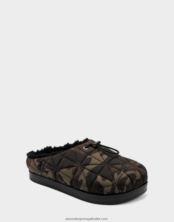 mulheres mule verde militar nylon Aerosoles 0LRLL263