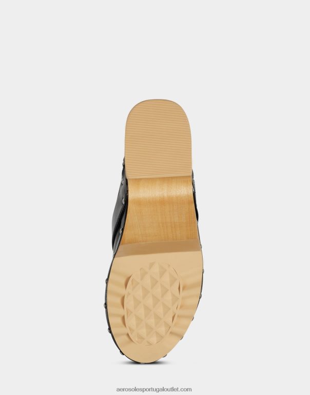 mulheres tamanco preto Aerosoles 0LRLL270