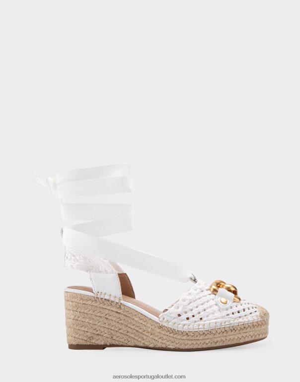 mulheres espadrille plataforma branca Aerosoles 0LRLL258