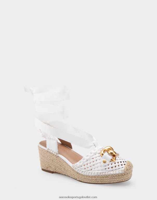 mulheres espadrille plataforma branca Aerosoles 0LRLL258