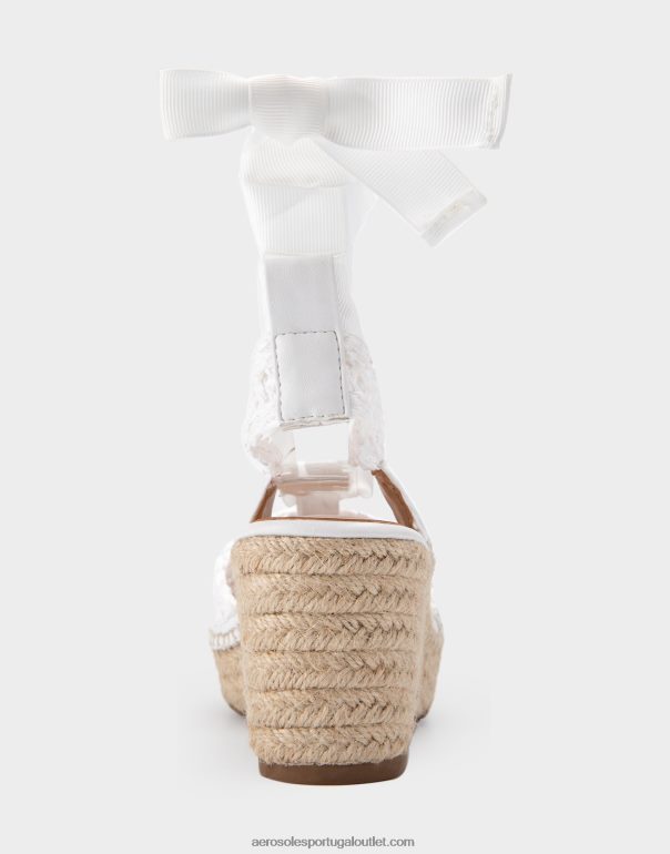 mulheres espadrille plataforma branca Aerosoles 0LRLL258