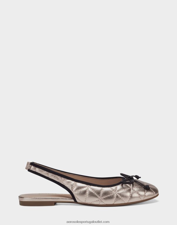 mulheres balé ouro rosa couro Aerosoles 0LRLL221