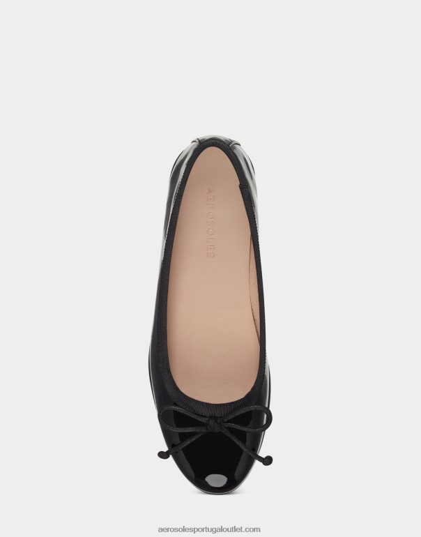 mulheres patente de balé preto Aerosoles 0LRLL236