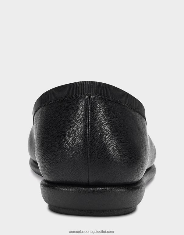 mulheres couro falso liso preto Aerosoles 0LRLL484